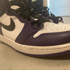 Jordan 1 court purple